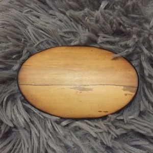 Bamboo belt buckle made in Puerto Rico